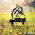 thumbnail image 2 of C-CRAFT Custom Deer Hunting Memorial Metal Yard Stake Weather Resistant for Outdoor Decor, 2 of 4