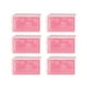 thumbnail image 1 of Caja de zapatos apilable transparente (6 unidades), gruesa, de plástico, talla S (rosa), 1 of 5