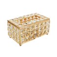 thumbnail image 4 of Golden / Sliver / Rose gold Crystal Tissue Box Cover Office, For Home, G5, 4 of 8