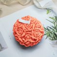 thumbnail image 5 of VQPeo Rose Ball Shaped Scented Candle, Spherical Rose Flower Soy Wax Aroma Decorative Candle for Home Decor(Pink), 5 of 5