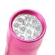 thumbnail image 1 of Lámpara Prensa de mano Secado púrpura 12 LED UV Linterna violeta Equipo de manicura JShteea Para estrenar, 1 of 8