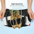 thumbnail image 3 of Yiaed Pineapple With Black Glasses Print Boys' Boxer Briefs Cotton Casual Stretch Comfort Boys Boxers - Kids Boxer Briefs Underwear for Boys (6-18)-X-Small, 3 of 5