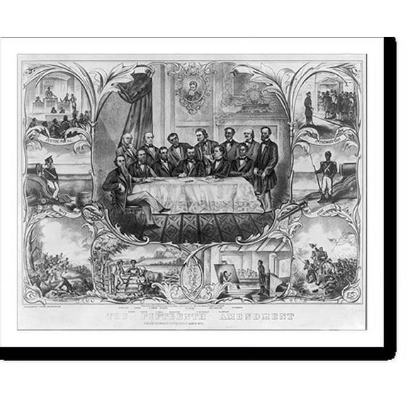 Historic Print, The fifteenth amendment - 2, 16" x 20"