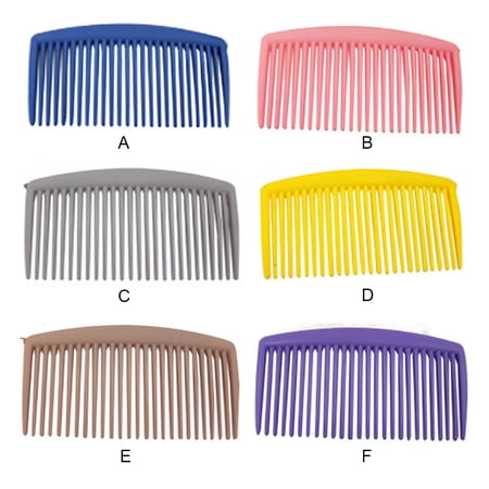Combing Props 10 Pieces Plastic Hair Comb Supply Professional Combing Tools Accessory ...