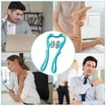 thumbnail image 6 of Neck Massager Roller,Handheld Massager with 6 Balls Massage Point, Neck Pain Relief Massager for Deep Tissue in Neck, Back, Shoulder, Waist, and Legs Blue, 6 of 7