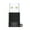 Black, variant on Drrntien Aluminum Alloy USB3.0 Male to Type C Female Connector Convert Type C Interface to USB for Charging and Data Transfer