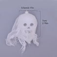 thumbnail image 3 of Luces LED de Cadena Wmkox8yii Decoración de Halloween 10 Luces Batería Calavera Gasa Blanca, 3 of 7