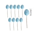 thumbnail image 3 of KOYPTL 10 Pcs Speckled Egg Decorative Ornament Easter Foam Eggs Handicraft Cake Stake Ornament Supplies for Festival Holiday Party Background Decor Easter Eggs Decor Easter Decorations Blue, 3 of 6