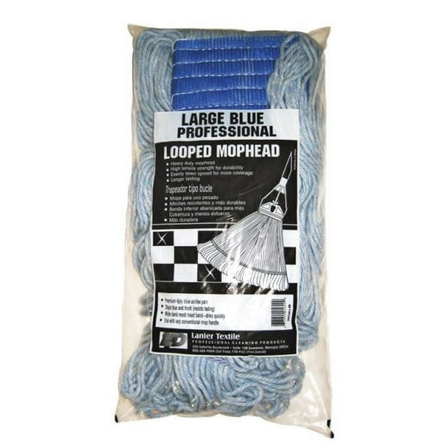 Lanier 113-LOOPED-BB Looped Mop Head Blue