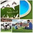 thumbnail image 2 of Goasis Lawn Artificial Grass Rug, 6x76 FT (456 Square FT) Synthetic Artificial Grass Turf, Indoor Outdoor Garden Balcony Lawn Landscape Faux Grass Rug with Drainage Holes, 2 of 8