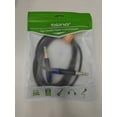 thumbnail image 3 of TISINO Cable TRS de 6,35 mm, trenzado de nailon de 6,35 mm, cable de audio balanceado, macho a macho, 3 of 10