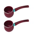 thumbnail image 1 of 2x Mini olla de sopa olla de Aliuminum sin tapa más caliente sartén utensilios de cocina, de cerámica BLESIY tetera de sartén calentador de leche, 1 of 7
