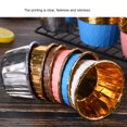thumbnail image 6 of BrowQuartz 50 Pieces Cupcake Liner Heat Resistant Home Bar Hotel Bakery Kitchen Oven Muffin Bread Wrappers Baking Cups Supplies Gold, 6 of 6