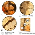 thumbnail image 3 of Designart "Collage Of Peach-Hued Sycamores I" Tree Sycamore Floater Framed Canvas Prints, 3 of 5