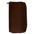 thumbnail image 5 of Ladies Checkbook Organizer Genuine Leather Zip Around Clutch Wallet 4575 CF, 5 of 7