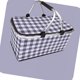 thumbnail image 4 of Cesta aislada, cesta aislada, cesta de picnic plegable portátil, cesta aislada portátil de primera línea, 4 of 5