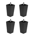 thumbnail image 1 of 4x elevadores de elevadores Muebles Pata s cuadrados Perfecto para sofá, sofá, , cama, de Patas cónicas 11.5cm Macarena Levante de la cama Patas del sofá, 1 of 8