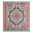 thumbnail image 3 of Unique Loom Baracoa Collection Area Rug - Regla (5' Square Turquoise/Ivory), 3 of 7