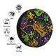 thumbnail image 4 of Balery Mardi Gras Surface Cubiertas para Neumáticos - Protector Resistente para Neumáticos de Camioneta, SUV, Remolque, Camper y RV-14 inch, 4 of 6