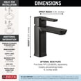 thumbnail image 5 of Delta Modern Single-Handle Project-Pack Bathroom Faucet - 581LF-BLGPM-PP - Matte Black, 5 of 8