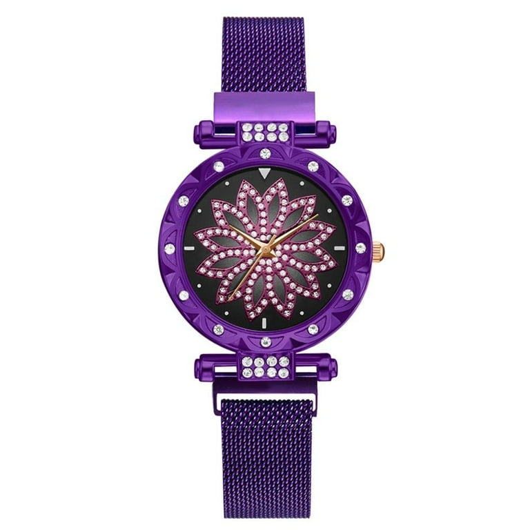 Ladies watch magnetic strap hotsell