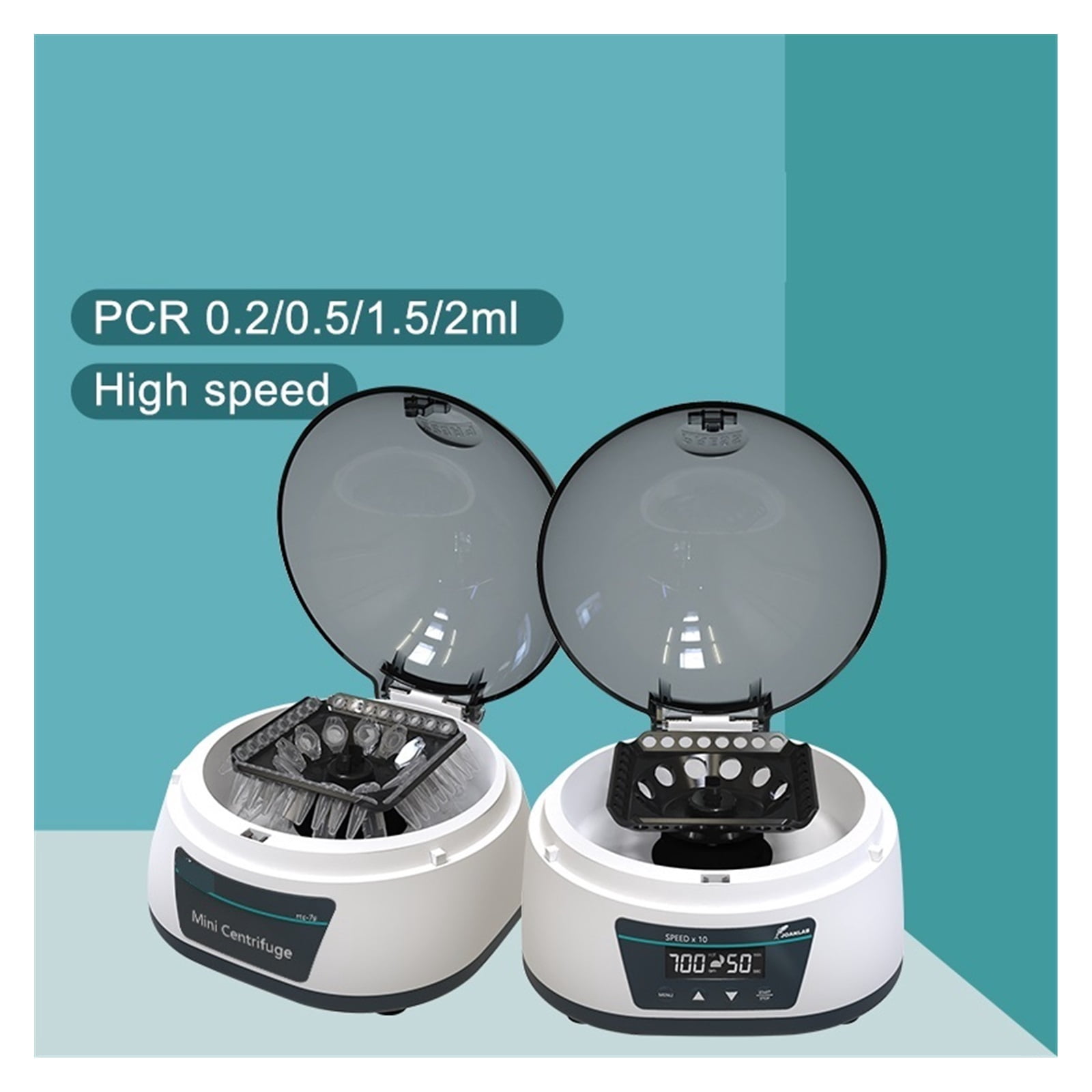Laboratory Centrifuge Digital Plasma Centrifuge Mini Centrifuge Machine For 0.2/0.5/1.5/2ml Test Tube 4000 rpm 7000 rpm ,Easy to Operate