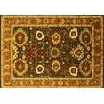 thumbnail image 1 of Ahgly Company Indoor Rectangle Oriental Yellow Industrial Area Rugs, 7' x 9', 1 of 4