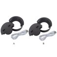 thumbnail image 4 of Seitruly Ojal de escritorio USB para portátil, divisor en forma de concentrador, adaptador de cable de viaje portátil, organizador de de banco Juegos de teclado y mouse para computadora 8cm, 4 of 6