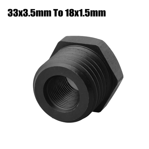 Wood Lathe Chuck Adapter Screw Thread Spindle Adapter 33X3.5Mm To 18X1.5Mm