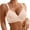 Rose Gold, variant on Push Up Bras for Women V Neck Side Support Lifting Lightweight Wireless Bralettes Everyday Bra