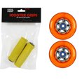 thumbnail image 1 of Replacement Scooter Wheels, Bearings, and Handle Grips for Razor Scooters - Orange/Yellow, 1 of 2