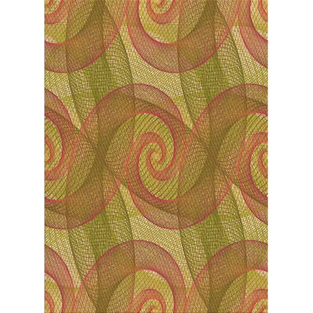 Ahgly Company Tapis Rectangulaire Lavable en Machine Intérieur Transitionnel Acajou Brun, 8 Pieds x 12 Pieds