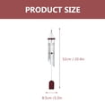 thumbnail image 2 of COOPHYA 1Set Metal Wind Chime for Home with Rustic Design 20.5x3.3in, 2 of 8