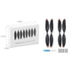 thumbnail image 4 of 2/4 pares Props Blade Accesorios de hélice de drones ligeros para DJI Mavic Mini Ndcxsfigh Para estrenar, 4 of 9