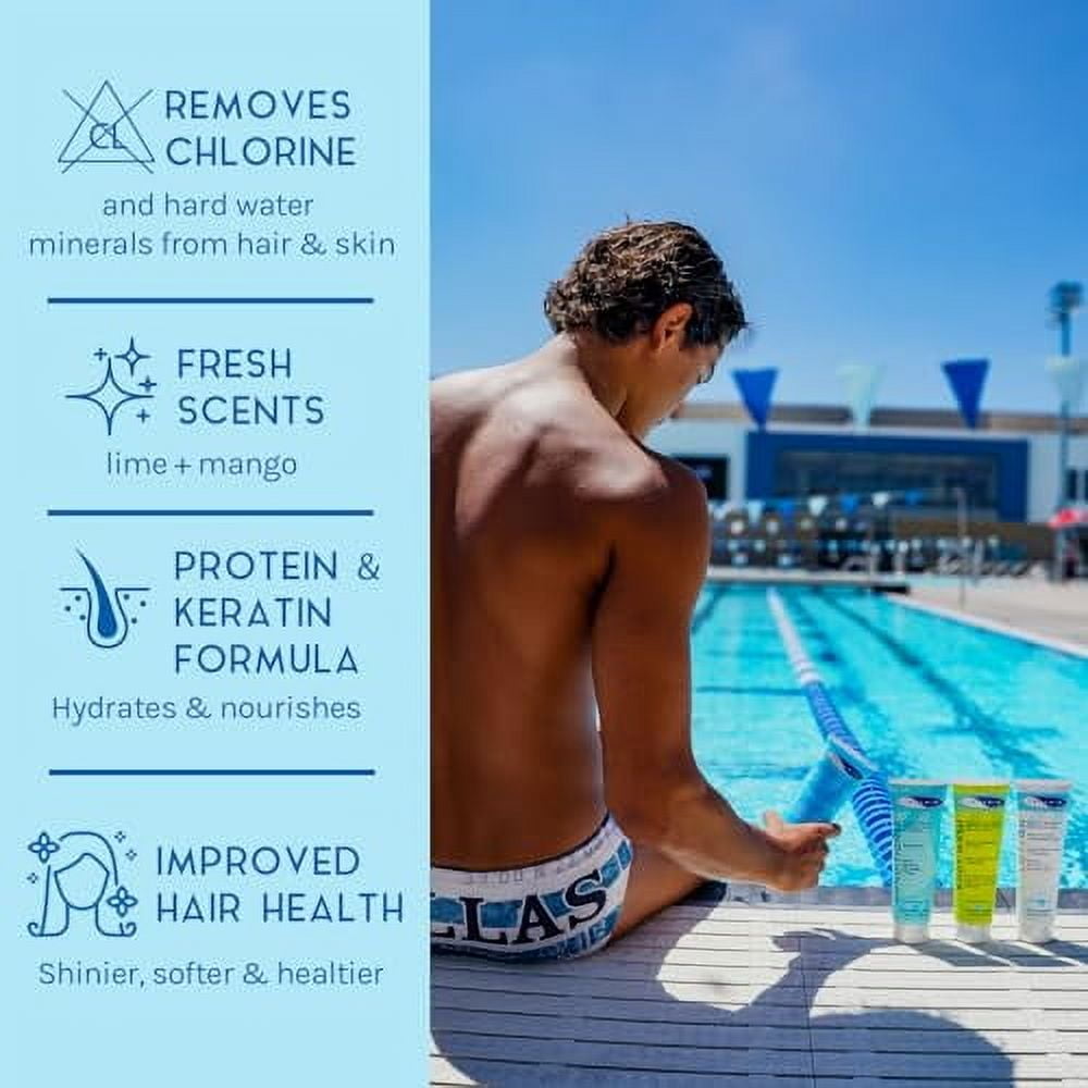 TRISWIM Chlorine Removal Shampoo ⎹ Lime Tropical Mango
