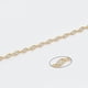 thumbnail image 4 of Hermosa Pulsera Ajustable Rombos Swarovski Oro 14k Lam Dama dorado Unitalla, 4 of 8