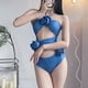 thumbnail image 2 of Bañador negro con estampado de piel de serpiente para mujer, traje de baño Sexy de una pieza con Espalda descubierta, Monokini Trikini, 2024, 2 of 5