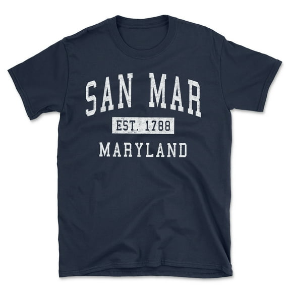 San Mar Maryland Classic Established Men's Cotton T-Shirt