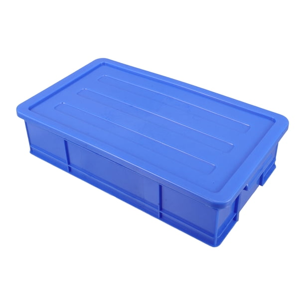 GOOHOCHY 1 juego de caja organizadora de tornillos con compartimentos, caja de almacenamiento de tornillos portátil, caja de almacenamiento de piezas de plástico con tapa