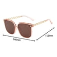 thumbnail image 3 of Lunettes de Soleil Tendance Mode Lunettes de Soleil Conduite pour Pêche Cyclisme Sac à Dos Brun, 3 of 8