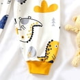 thumbnail image 7 of NOEGOEU Toddler Boys Girls Sweatpants Athletic Pull-On Pants with Elastic Waist and Pockets Joggers (Yellow,1-2 Years), 7 of 7