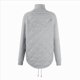 thumbnail image 4 of Chaqueta de Invierno para Mujer, Cálida, de Punto, con Retazos, Acolchada, Informal, de Cuello Alto, Larga y Cremallera Gris M, 4 of 7