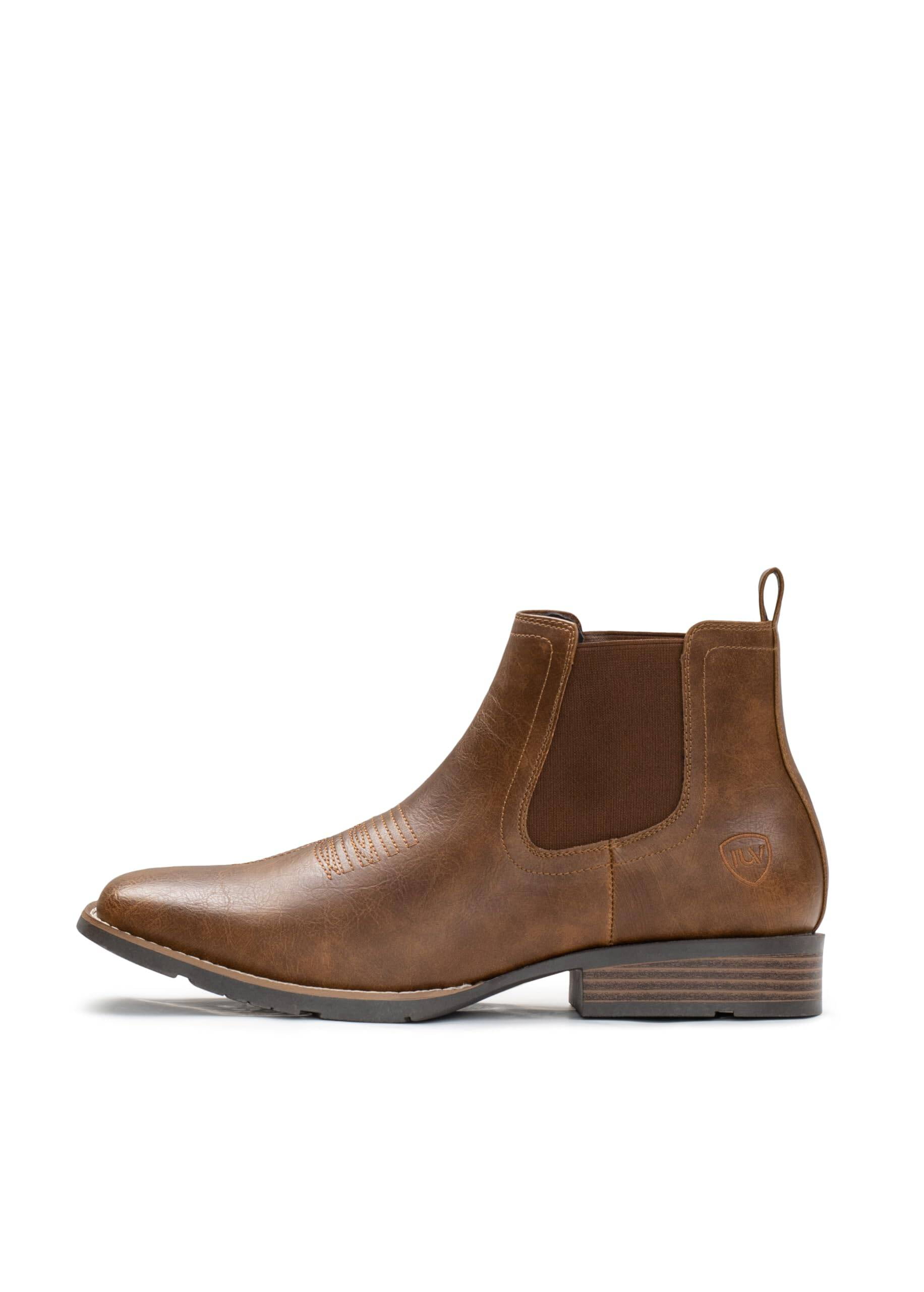 IUV Cowboy Boots For Men Ankle Boots Western Boot Casual  display picture 1