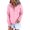 Pink, variant on Vedolay Sweatshirts Womens Oversized Sweatshirt Crew Neck Long Sleeve Casual Slit Sloucthy Pullover Top,Blue XL