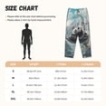 thumbnail image 3 of Yiaed Panda In Futuristic City Print Womens Lounge Pants, Loose PJ Bottoms, Long Pajama Pants for Women-XX-Large, 3 of 6