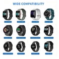thumbnail image 4 of LEEYNEER Magnetic USB Charging Cable for Smart Watches - Flat Black Design  Compatible with YAMAY VeryFitPro SW023  ID205L  SW021  ID205U  ID205S  SW025  Uwatch 3  3S  2  2S - Cat6a Ether, 4 of 6