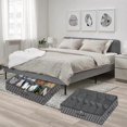 thumbnail image 2 of Organizador de zapatos debajo de la cama con capacidad para 24 pares - Juego de 2 x 12 Solución de almacenamiento debajo de la cama para cualquier tamaño de calzado, 2 of 5