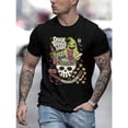 thumbnail image 3 of 【New Arrival】Oogie Boogie Loops Nightmare Before Christmas T-Shirt, Halloween Cereal Graphic Tee, Retro Spooky Cotton Top, Unisex Short Sleeve, 3 of 8
