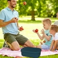 thumbnail image 5 of Binwennn Ensemble de Petite Table de Cuisine Ronde Napperons pour Tables avec Serviettes Petit Ensemble de Table Intérieur « Silicone de Qualité Alimentaire Moderne pour Lunch : Léger Pliable et pour la Préparation des Repas et pour Enfants! », 5 of 5
