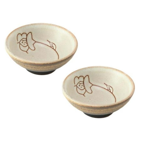 

Panda Superstore PF-HOM367125011-DORIS00100-RP 2 oz Chinese Kungfu Handcraft Kapok Crude Pottery Japanese Ceramic Wine & Tea Cups Beige - 2 Piece